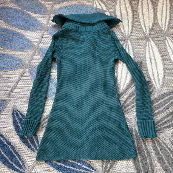 Athleta Women’s Sula Snap Teal Tunic Button Snap Sweater Cardigan Size XS - Picture 2 of 7